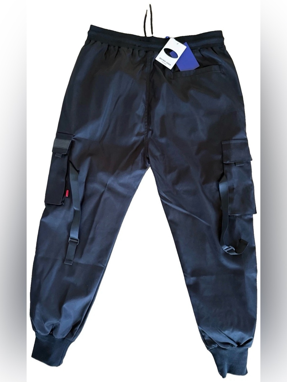 Aelfric Eden Black Tactical Cargo Joggers NWT – Men’s XL - Picture 3 of 14